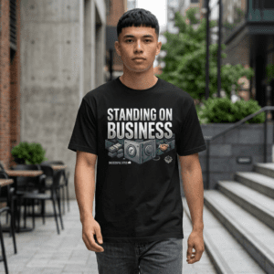 Standing on Business Tee