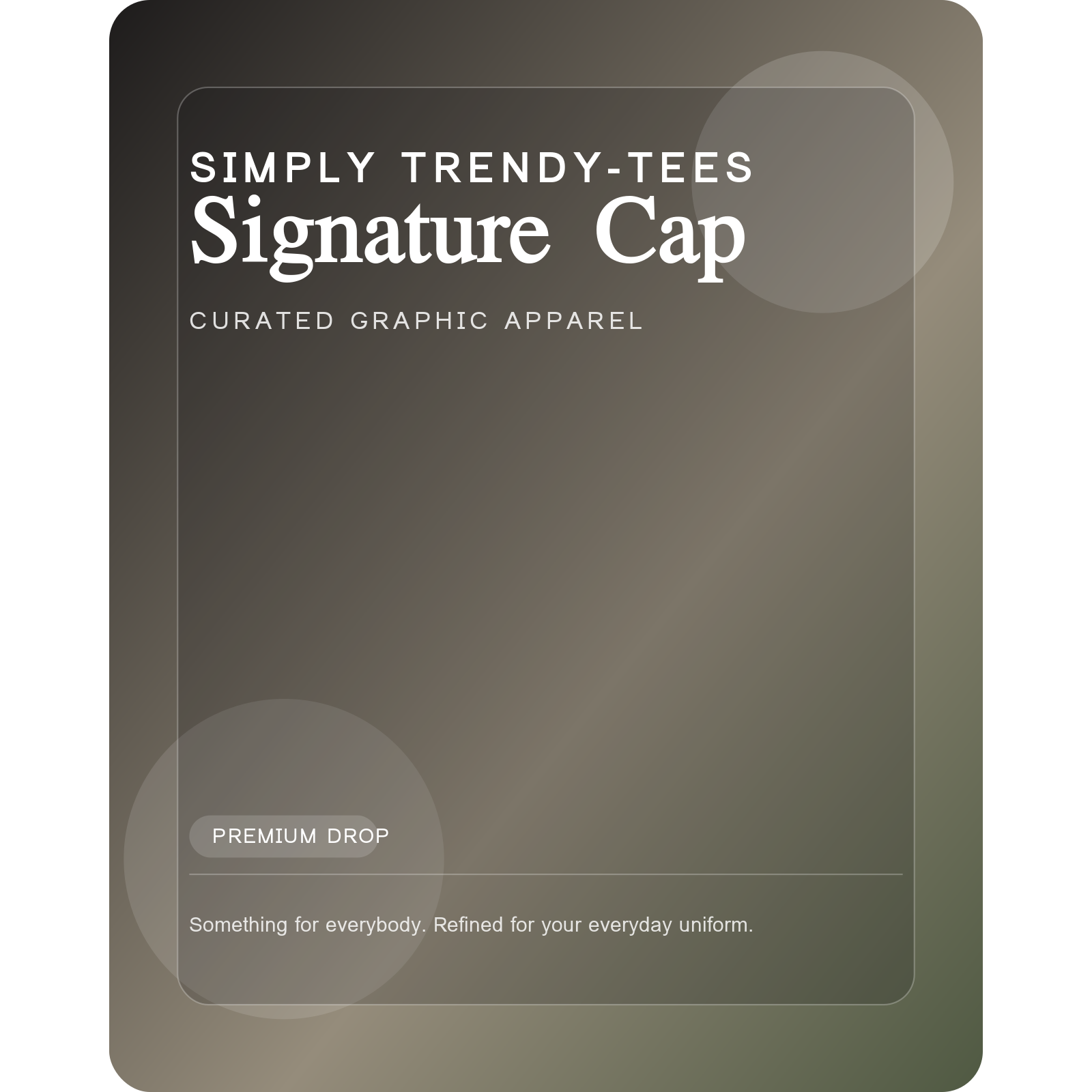 Signature Cap