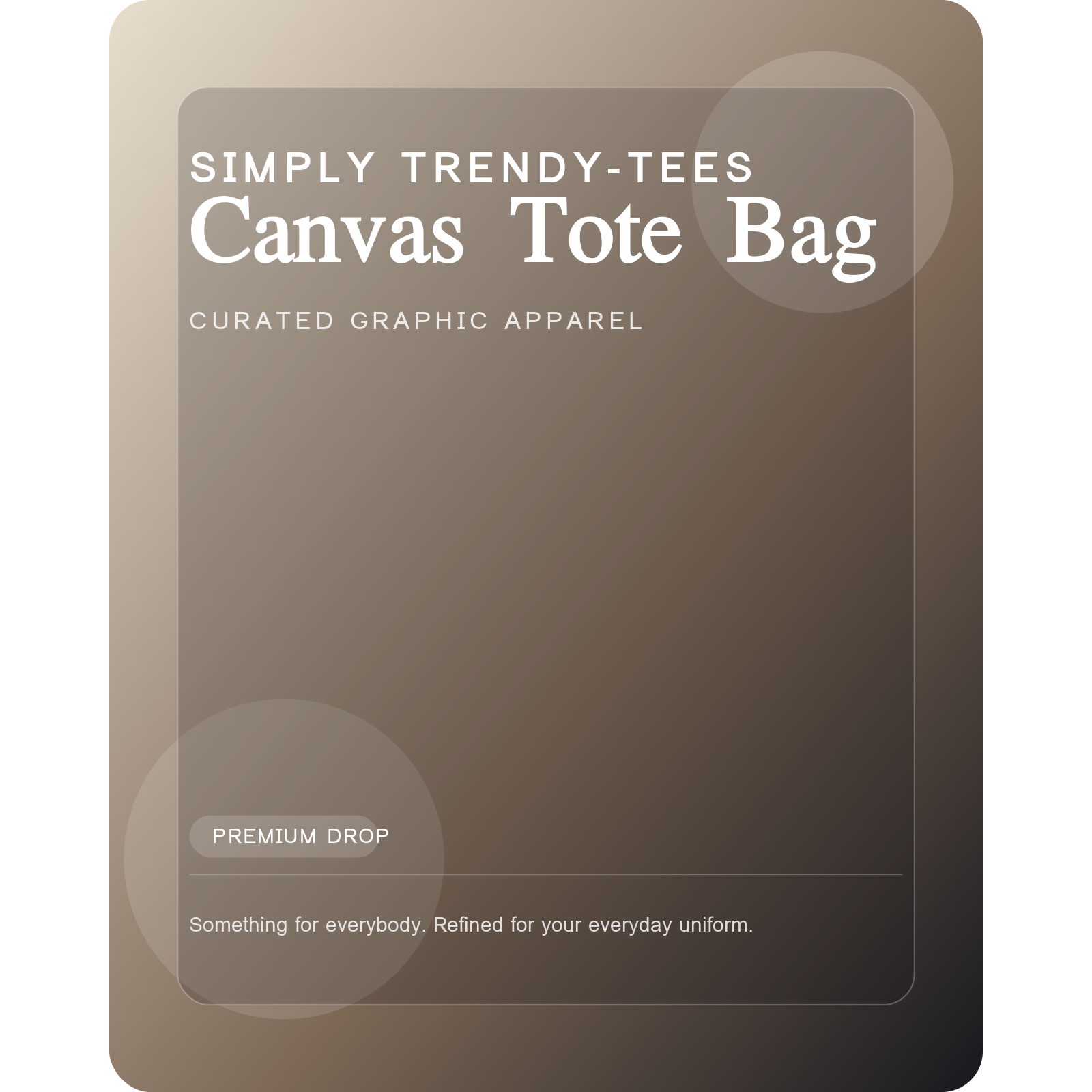 Canvas Tote Bag
