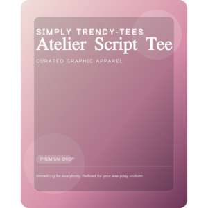 Atelier Script Tee
