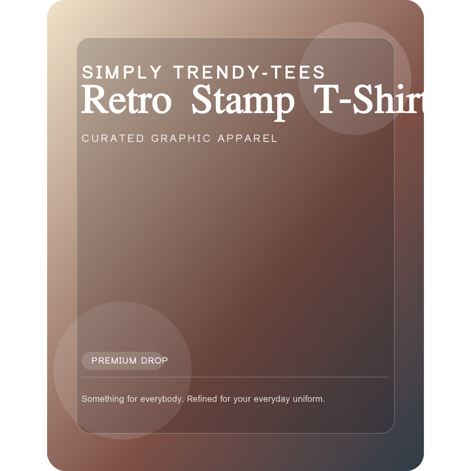 Retro Stamp T-Shirt