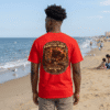 POKED Tee – Be Careful Of The Bear You Poke motivational oversized graphic shirt, product image 3