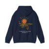 Forever Chasing Sunsets Hoodie – minimalist sunset graphic pullover, product image 5