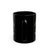 Hampton Roads Anchor Mug – nautical vintage black coffee cup, Est. 1607, product image 4