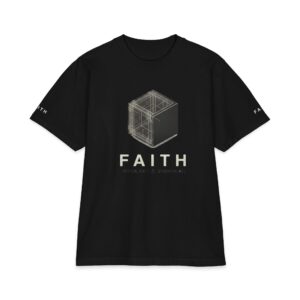 Copy Faith Cube Graphic Tee - "It’s Okay Not To Be Okay" Premium Mental Health Streetwear