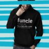 FUNCLE Definition Hoodie – like a dad only cooler funny uncle pullover, product image 3