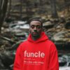 FUNCLE Definition Hoodie – like a dad only cooler funny uncle pullover, product image 10