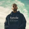FUNCLE Definition Hoodie – like a dad only cooler funny uncle pullover, product image 14