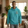 Hampton Roads Heritage Hoodie – Something in the Water, 757 blue crab graphic, product image 7