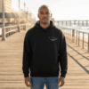 Forever Chasing Sunsets Hoodie – minimalist sunset graphic pullover, product image 4