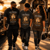 THE ENEMY HAS LIMITS GOD DOES NOT Christian Faith Warrior T-Shirt – premium vintage graphic tee, product image 4