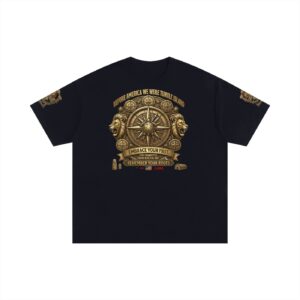Ten Toes on Turtle Island Premium Black Indigenous Streetwear heavyweight oversized streetwear graphic tee product image 4