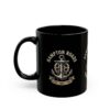 Hampton Roads Anchor Mug – nautical vintage black coffee cup, Est. 1607, product image 3