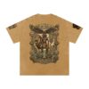 TEN TOES ON TURTLE ISLAND Premium Snow Washed Oversized T-Shirt heavyweight oversized streetwear graphic tee product image 1
