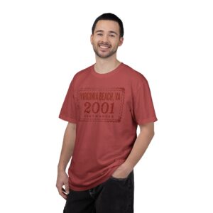Virginia Beach 2001 Postmark Vintage T-Shirt — Retro Beach Vacation Tee