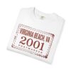 Virginia Beach 2001 Postmark Vintage T-Shirt – retro beach vacation tee, product image 25