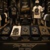 SOLID WITH SELF 1st heavyweight oversized streetwear graphic tee product image 2