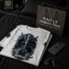 BLACK ICE HOCKEY EST. 1885 heavyweight oversized streetwear graphic tee product image 3