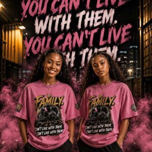 FAMILY heavyweight oversized streetwear graphic tee product image 7