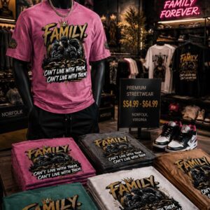 FAMILY heavyweight oversized streetwear graphic tee product image 4