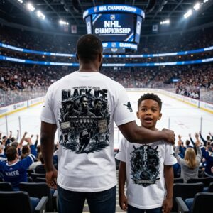 Black Ice Hockey EST. 1885 heavyweight snow-washed oversized streetwear graphic tee