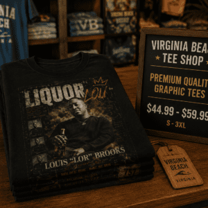 THE LAST OF A REAL ONE Liquor Lou Vintage Oversized Graphic Tee – product detail view 1