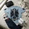 BLACK ICE HOCKEY EST. 1885 – t shirt with jeans and sneakers