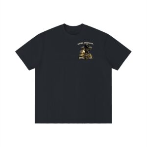 Water Around Us. Hustle Inside Us. 2026 Essential Cotton T-Shirt | Premium 757 Maritime Streetwear Graphic Tee | Stickman Collection