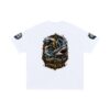 Pisces Shirt, Dolphin Shark Tee, Zodiac Graphic Shirt, Astrology heavyweight oversized streetwear graphic tee product image 3