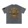 TEN TOES ON TURTLE ISLAND Premium Snow Washed Oversized T-Shirt heavyweight oversized streetwear graphic tee product image 4
