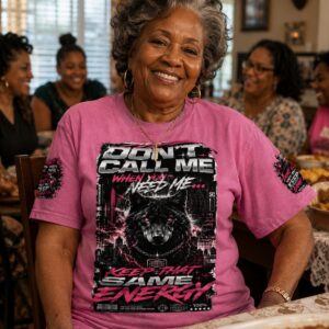 Don't Call Me When You Need Me Y2K Oversized Streetwear Graphic Tee – product image 4