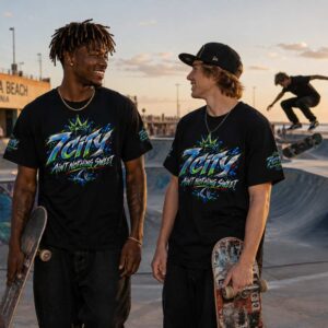757 Oversized Tee | 7CITY Shark City Streetwear | Unisex Oversized Cotton T-Shirt