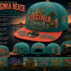 Virginia Beach Hat promotional image for Virginia Beach 757 coastal streetwear