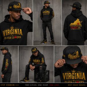 Virginia Is For Lovers Premium Virginia Hoodie – Home Is Where the Heart Is